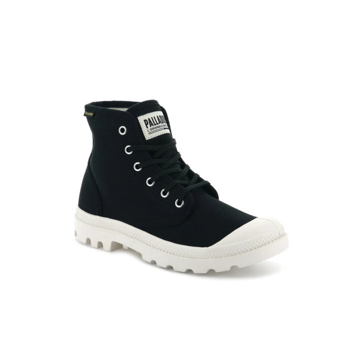 Baskets Palladium Pampa Hi Originale High Tops Femme Noir | FR GBO408I